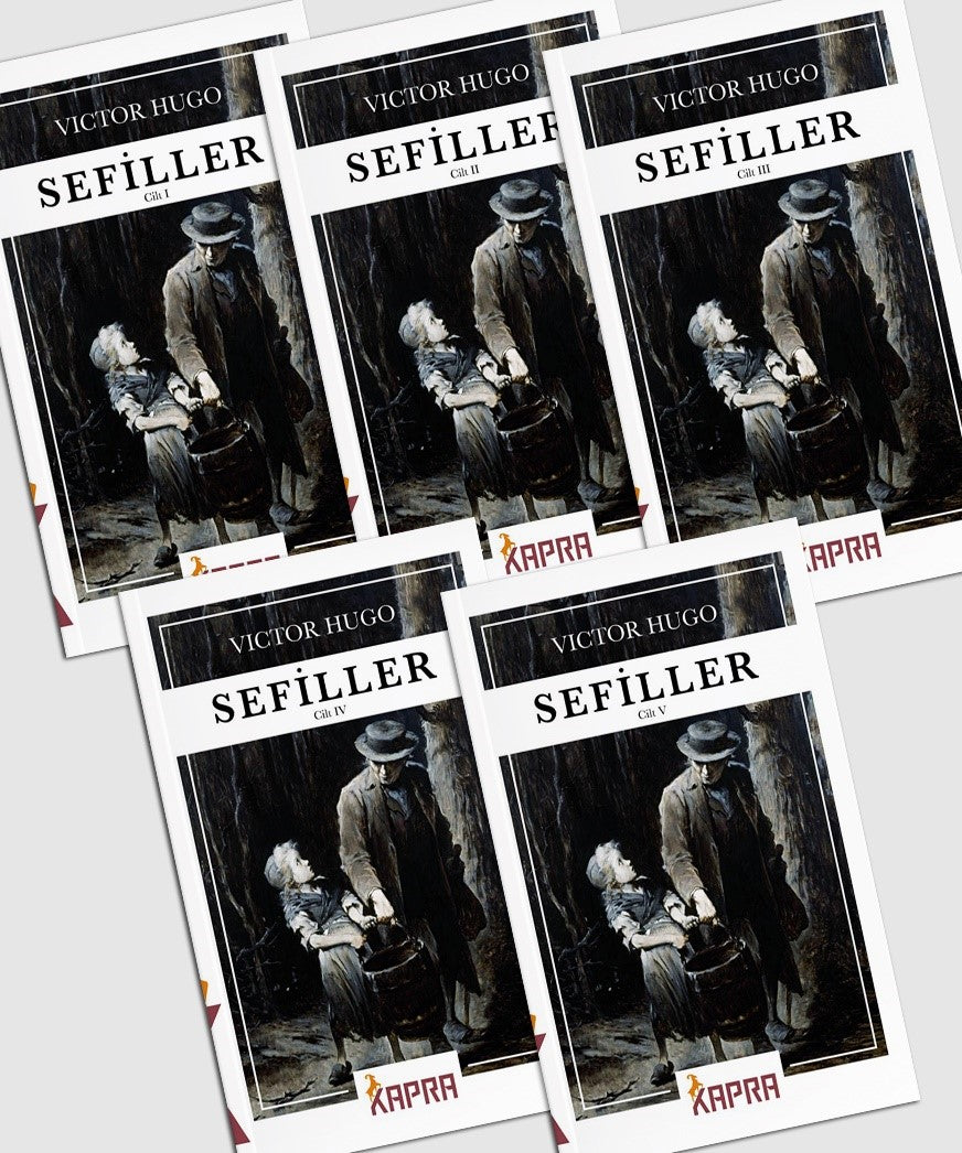 Sefiller (5 Cilt) - Victor Hugo kitap kapağı