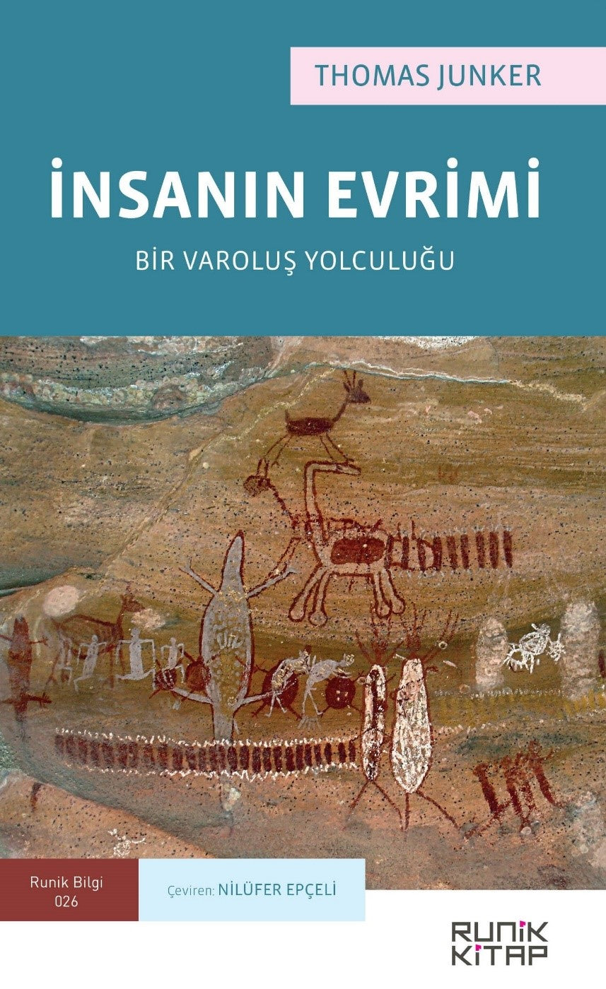 İnsanın Evrimi: Bir Varoluş Yolculuğu - Thomas Junker kitap kapağı