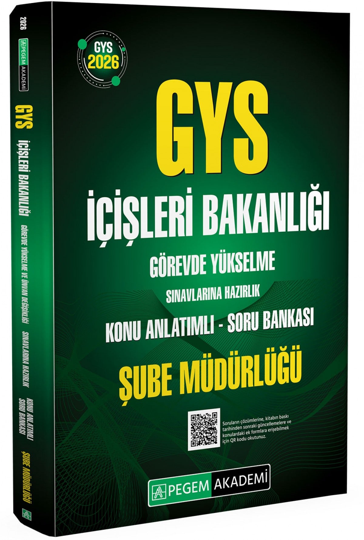 2026 GYS İçişleri Bakanlığı Görevde Yükselme Sınavlarına Hazırlık Konu Anlatımlı Soru Bankası Şube Müdürlüğü - Kolektif kitap kapağı