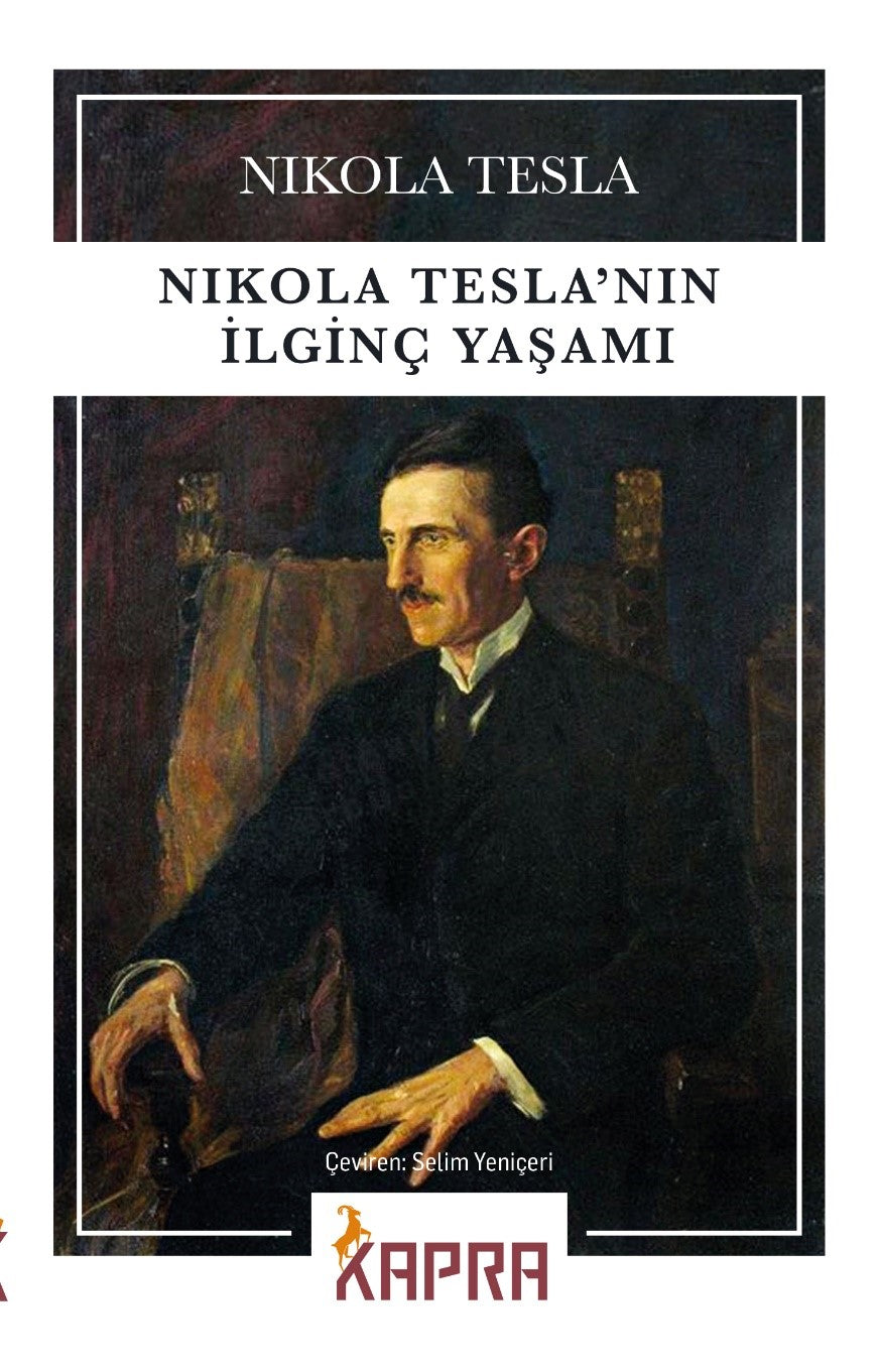 Nikola Tesla'nın İlginç Yaşamı - Nikola Tesla kitap kapağı