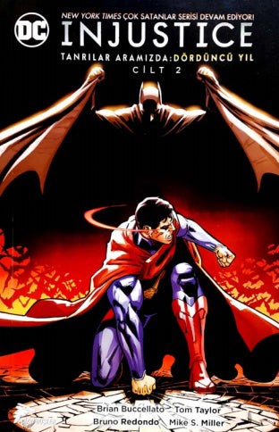 Injustice Dördüncü Yıl Cilt:2 / Tanrılar Aramızda - Tom Taylor kitap kapağı