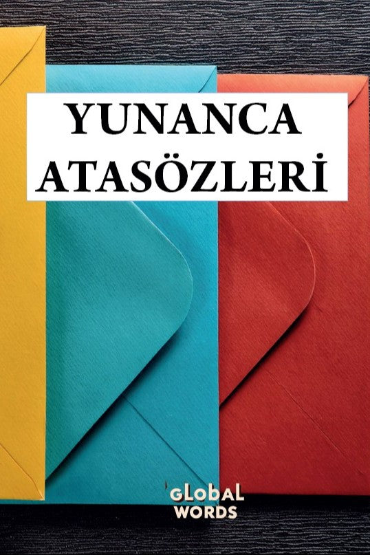 Yunanca Atasözleri - Kolektif kitap kapağı