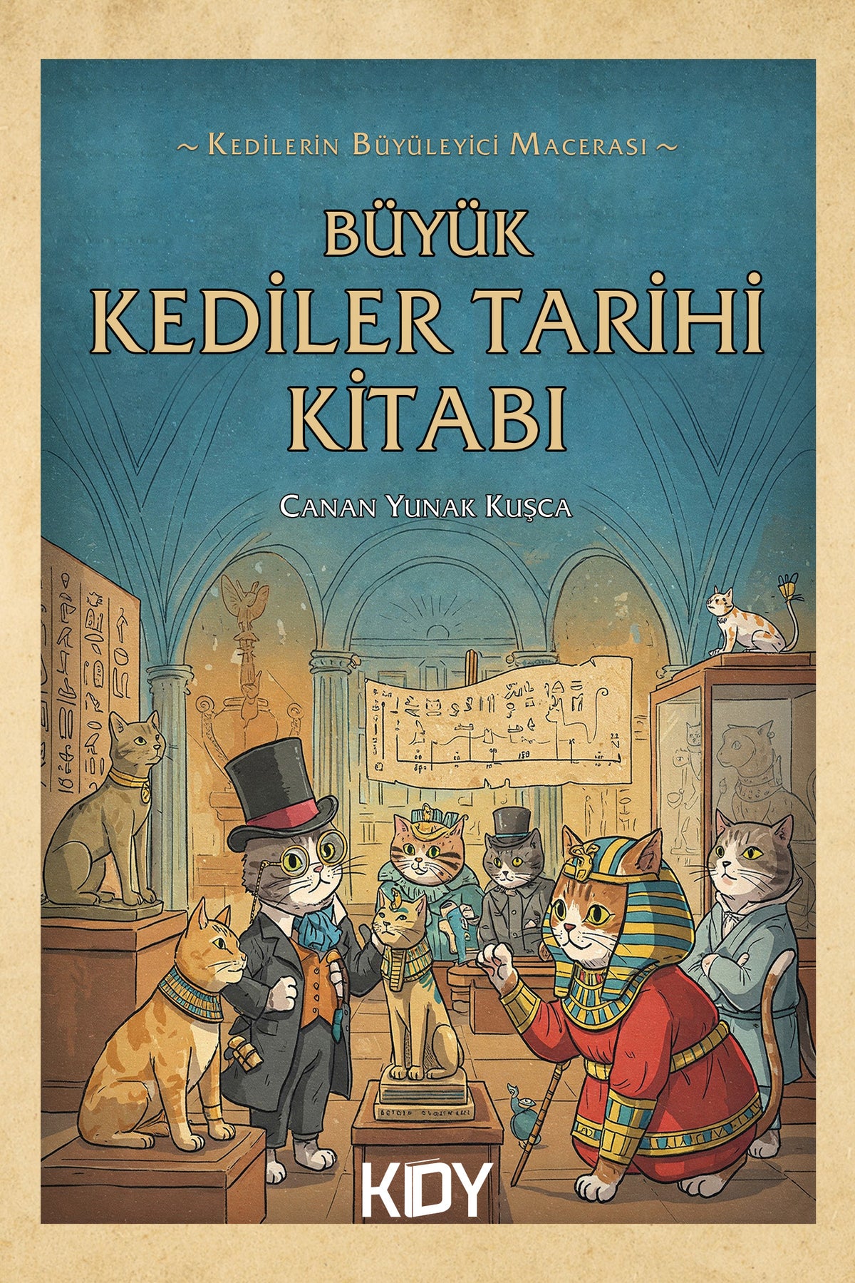 Büyük Kediler Tarihi Kitabı - Canan Yunak Kuşca kitap kapağı
