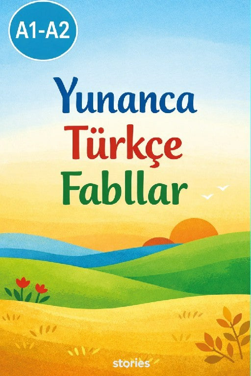 A1-A2 Yunanca Türkçe Fabllar - Kolektif kitap kapağı
