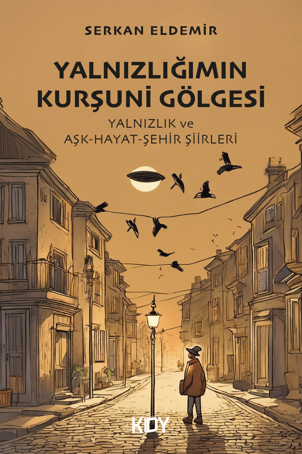 Yalnızlığımın Kurşuni Gölgesi - Serkan Eldemir kitap kapağı