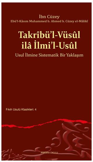 Takribü’l-Vüsul ila İlmi’l-Usul | Ankara Okulu Yayınları (Ciltsiz)  - Resim 1