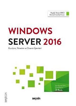 Windows Server 2016 - Haydar Yener Arıcı kitap kapağı