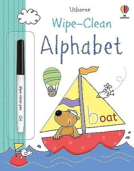 Wipe-Clean Alphabet - Jessica Greenwell kitap kapağı
