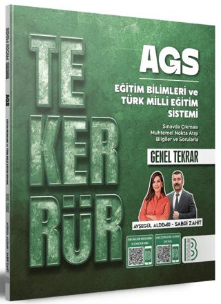 AGS Tekerrür KPSS Eğitim Bilimleri ve Türk Milli Eğitim Sistemi Genel Tekrar