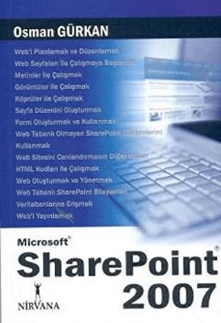 Microsoft SharePoint 2007 | Nirvana Yayınları (Ciltsiz)  - Resim 1