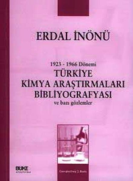 Türkiye Kimya Araştırmaları Bibliyograyası | Büke Yayıncılık (İnce Kapak)  - Resim 1