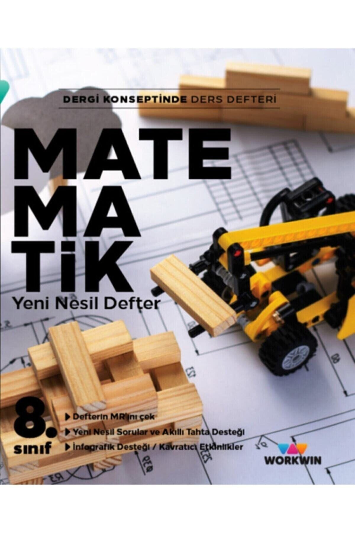 Workwin Yayınları 8. Sınıf Matematik Yeni Nesil Defter Workwin Yayınları - Kolektif kitap kapağı