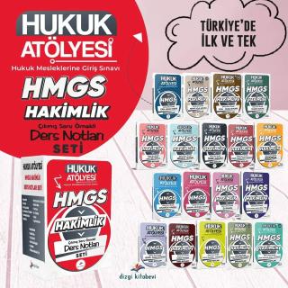2026 Hukuk Atölyesi HMGS Hakimlik Çıkmış Soru Örnekli Ders Notları Seti