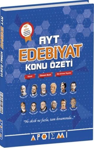 AYT Edebiyat Konu Özeti | Apotemi Yayınları (Ciltsiz)  - Resim 1