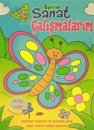 Benim Sanat Çalışmalarım - Pembe Kitap | Revzen Kitap (Ciltsiz)  - Resim 1