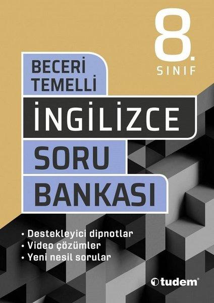 8.Sınıf LGS İngilizce Beceri Temelli Soru Bankası | Tudem Yayınları - Ders Kitapları (İnce Kapak)  - Resim 1