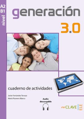 Generación 3.0 A2-B1 cuaderno de actividades +audio descargable | enClave-ELE (Ciltsiz)  - Resim 1