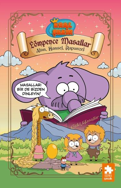 Kral Şakir Lömpence Masallar 3 - Altın Hansel Rapunzel | Eksik Parça Yayınları (Ciltli)  - Resim 1