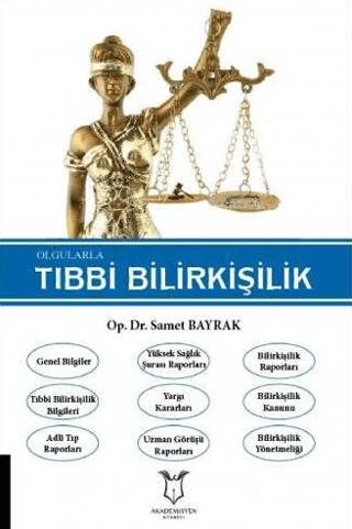 Olgularla Tıbbi Bilirkişilik | Akademisyen Kitabevi (Ciltsiz)  - Resim 1