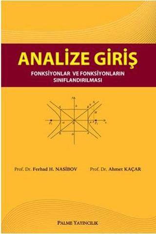 Analize Giriş | Palme Yayıncılık (Ciltsiz)  - Resim 1
