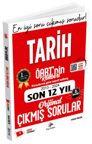 2025 ÖABT MEB-AGS nin Rehberi Tarih Öğretmenliği Çıkmış Sorular Son 12 Yıl Çözümlü | Dizgi Kitap (Ciltsiz)  - Resim 1