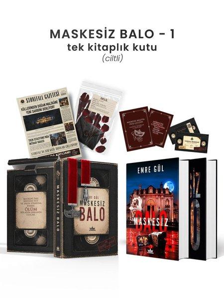 Maskesiz Balo 1-  Tek Kitaplık Kutu | Guardian Yayınları (Ciltli)  - Resim 1