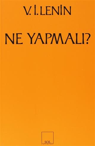 Ne Yapmalı? Hareketimizin Canalıcı Sorunları