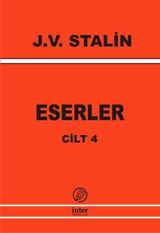 Eserler Cilt 4 | İnter Yayınları (Ciltsiz)  - Resim 1