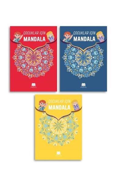 Çocuklar İçin Mandala Seti - 3 Kitap Takım | Parana (İnce Kapak)  - Resim 1