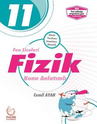 Palme 11. Sınıf Fen Liseleri Fizik Konu Anlatımlı | Palme Yayınları (Ciltsiz)  - Resim 1
