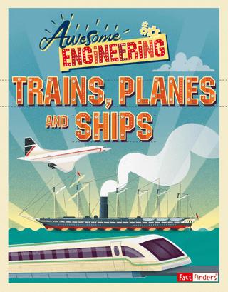 Awesome Engineering: Trains Planes and Ships | Hachette Books (Ciltsiz)  - Resim 1