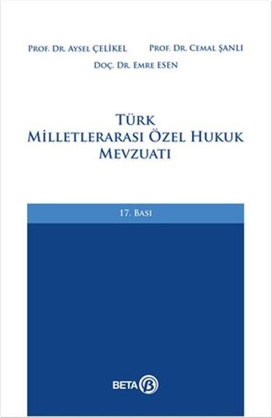 Türk Milletlerarası Özel Hukuk Mevzuatı | Beta Yayınları (Ciltli)  - Resim 1