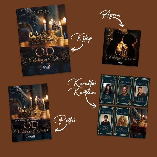 Od-Kelebeğin Dönüşü - Karakter Kartları ve Poster Hediyeli | Ulysses Yayınları (İnce Kapak)  - Resim 1