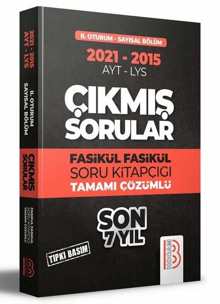 2015-2021 YKS 2. Oturum Sayısal Bölüm Son 7 Yıl Tıpkı Basım Fasikül Fasikül Çıkmış Sorular | Benim Hocam Yayınları (İnce Kapak)  - Resim 1
