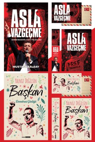 Asla Vazgeçme - Yalnız Değilsin Başkan | Halk Kitabevi (Ciltsiz)  - Resim 1