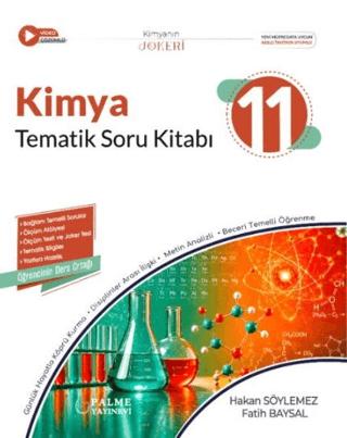 11. Sınıf Kimya Joker Tematik Soru Kitabı | Palme Yayınları (Ciltsiz)  - Resim 1