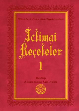 İctimai Reçeteler I (Büyük Boy) | Tenvir Neşriyat (Ciltli)  - Resim 1