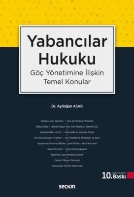 Yabancılar Hukuku - Aydoğan Asar kitap kapağı
