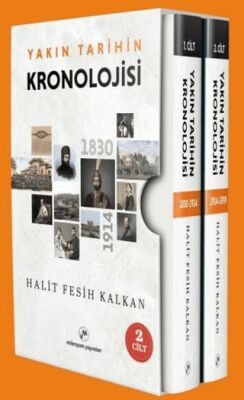 Yakın Tarihin Kronolojisi 2 Cilt Takım - Halit Fesih Kalkan kitap kapağı