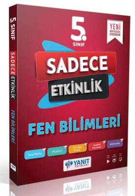 5. Sınıf Fen Bilimleri Sadece Etkinlik - Kolektif kitap kapağı