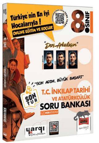 Yargı Ders Arkadaşım 8. Sınıf LGS T.C. İnkılap Tarihi ve Atatürkçülük Son Tur Soru Bankası - Ali Nuri Toprak kitap kapağı