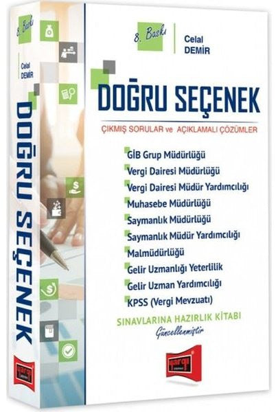 Yargı Yayınları Doğru Seçenek Çıkmış Sorular Ve Açıklamalı Çözümler 8. Baskı - Kolektif kitap kapağı