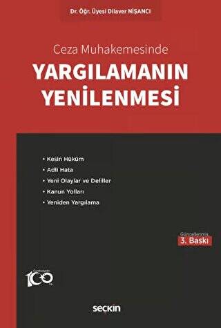 Yargılamanın Yenilenmesi - Dilaver Nişancı kitap kapağı