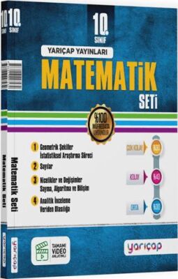 10. Sınıf Matematik Seti - Kolektif kitap kapağı