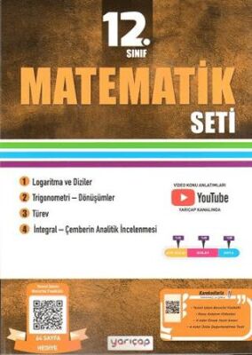Yarı Çap Yayınları 12. Sınıf Matematik Seti - Kolektif kitap kapağı