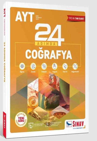 AYT 24 Adımda Coğrafya Konu Anlatımlı Soru Bankası