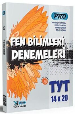 TYT Fen Bilimleri Pro 14 x 20 Denemeleri - Komisyon kitap kapağı