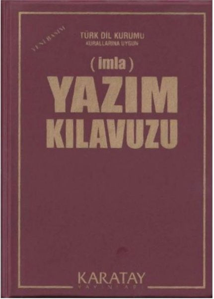 Yazım Kılavuzu (İmla) - Plastik Kapak - Kolektif kitap kapağı