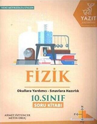 10. Sınıf Fizik Soru Bankası - Komisyon kitap kapağı