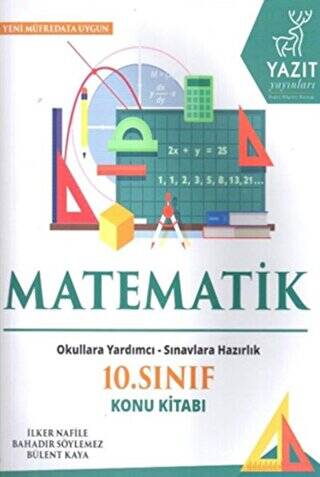 10. Sınıf Matematik Konu Kitabı - Komisyon kitap kapağı